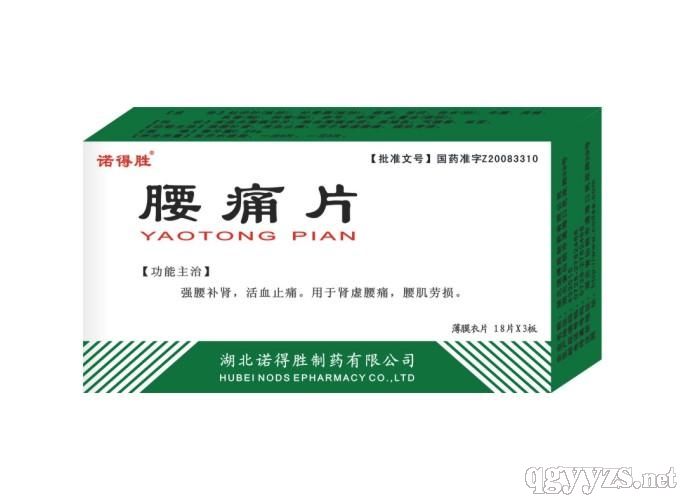 腰痛片(强腰补肾、活血止痛)产品图片