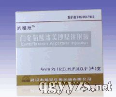 门冬氨酸洛美沙星注射液(抗生素)产品图片