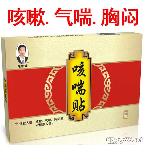 赵俊峰咳喘保健贴(成人)产品图片