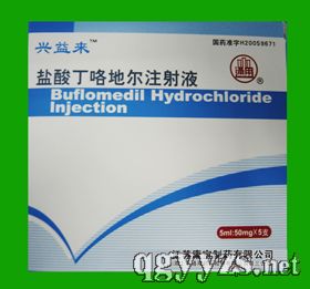 盐酸丁咯地尔注射液产品图片