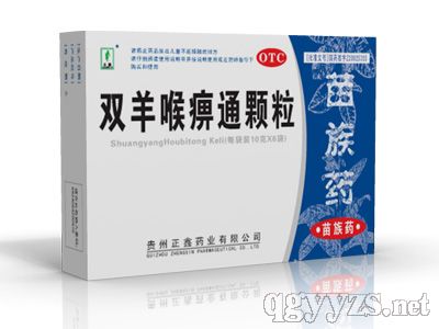 双羊喉痹通颗粒