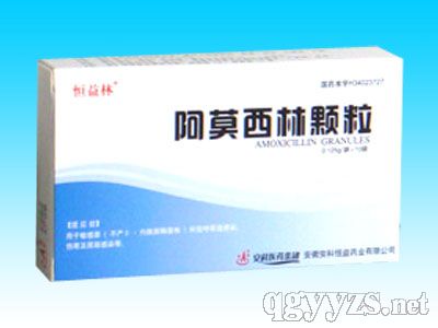 阿莫西林颗粒0.125g*10袋