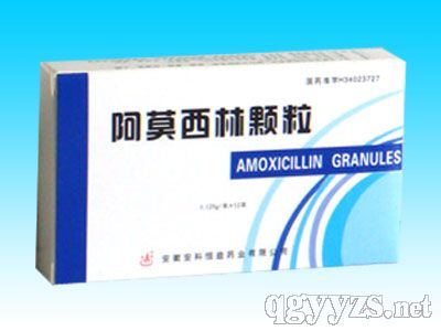 阿莫西林颗粒0.125g*12袋