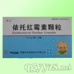依托红霉素颗粒(其正)75mg*8袋