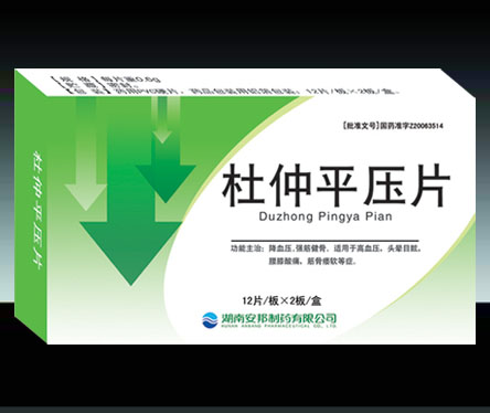 杜仲平压片24片