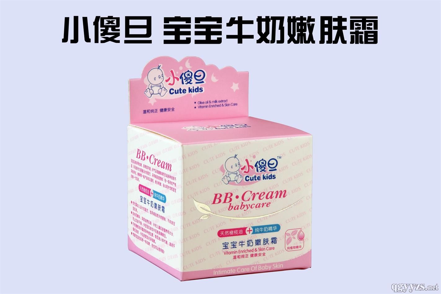 小傻旦宝宝牛奶嫩肤霜41g