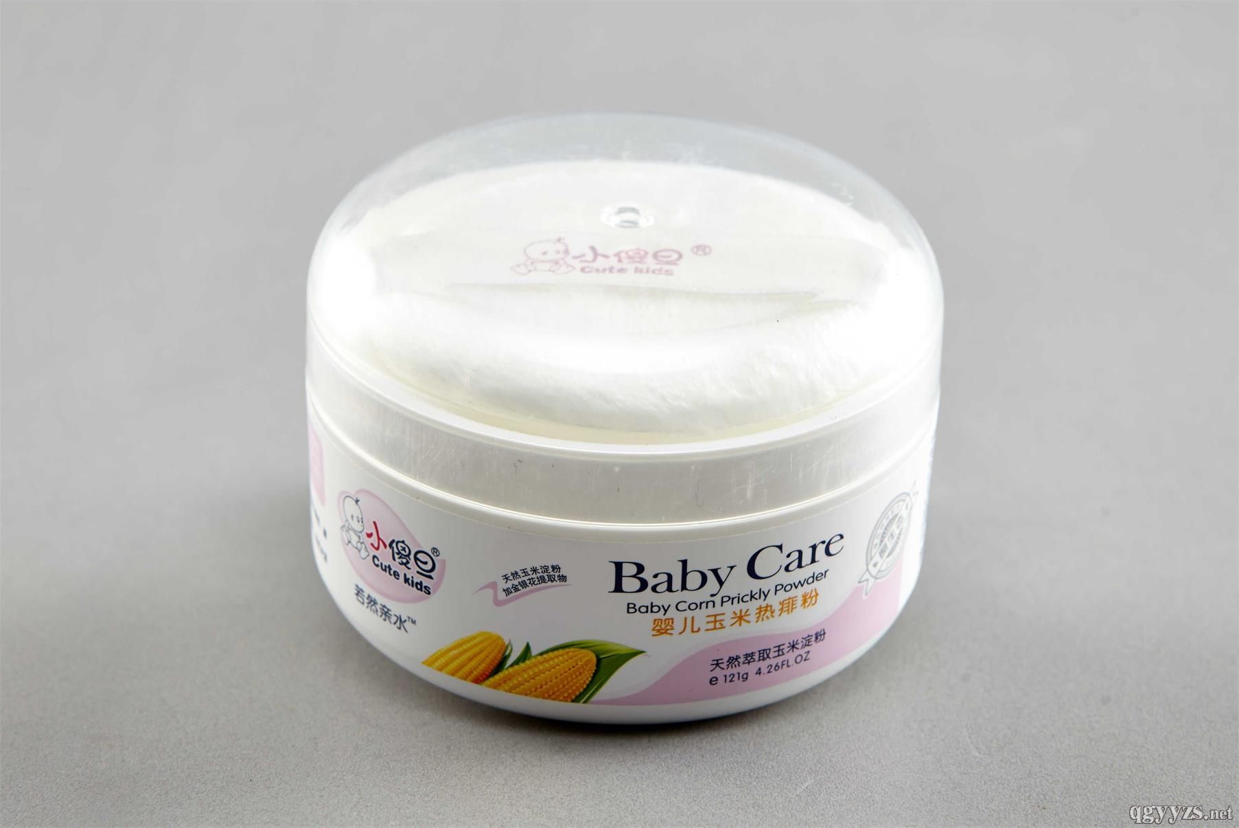 小傻旦婴儿玉米热痱粉121g