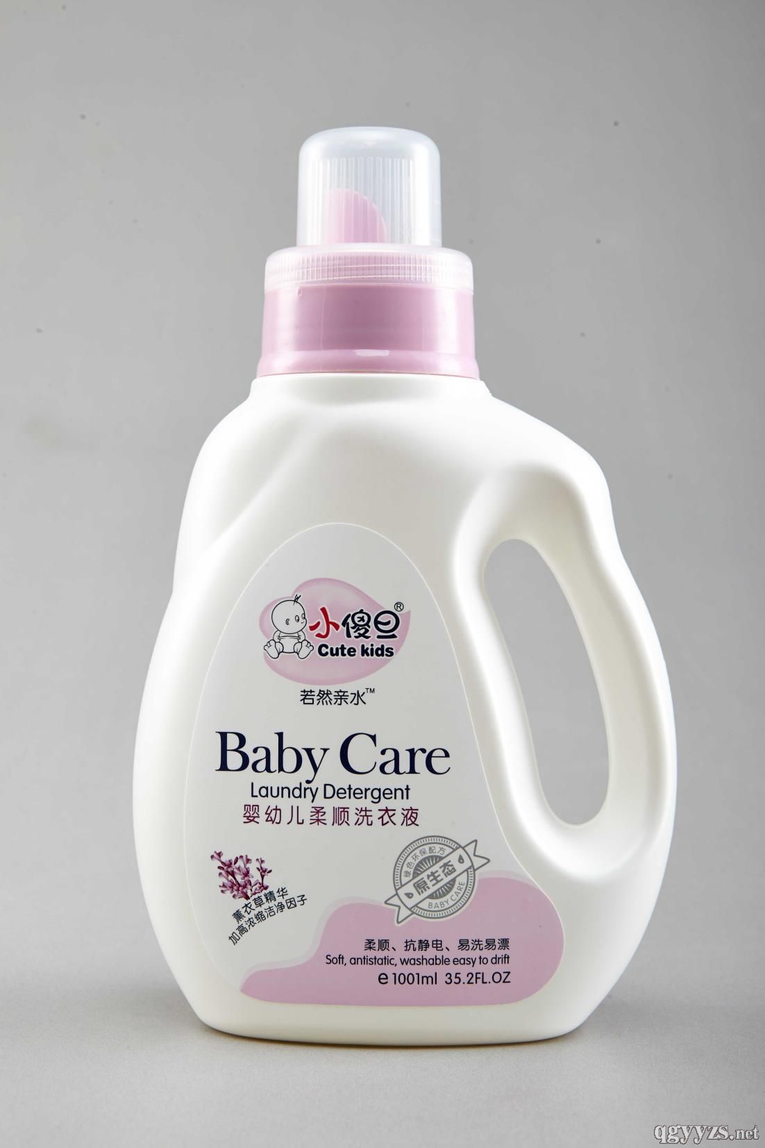 小傻旦婴幼儿柔顺洗衣液1001ml