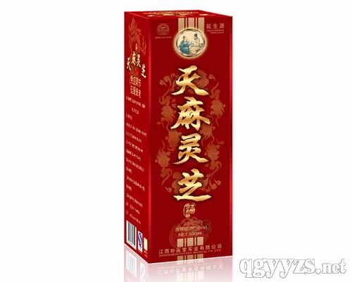 天麻灵芝酒
