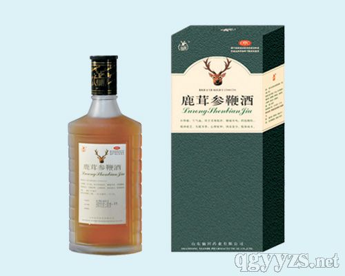 鹿茸参鞭酒