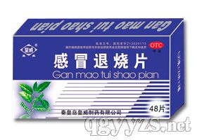 “皇威”感冒退烧片（48片）