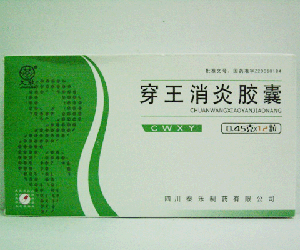 穿王消炎胶囊0.45g＊12粒＊400盒