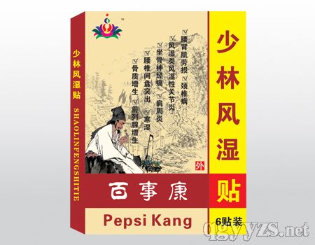 （百事康）少林风湿贴