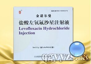 盐酸左氧氟沙星注射液0.1g/5ml