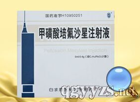 甲磺酸培氟沙星注射液0.4g/5ml