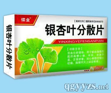 银杏叶分散片