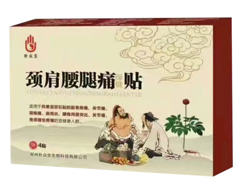 朴众生颈肩腰腿痛贴