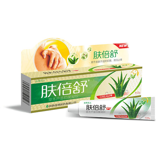 卫消证字2015第0193号规  格: 20g/支肤宝康草本皮肤抑菌凝胶批准文号