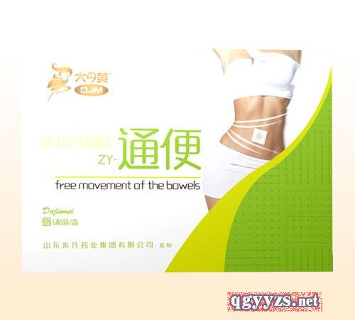 大今美医用冷敷贴T-通便型ZY